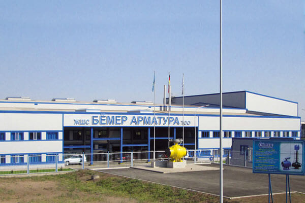 Завод по производству шаровых краноы большого диаметра в Казахстане